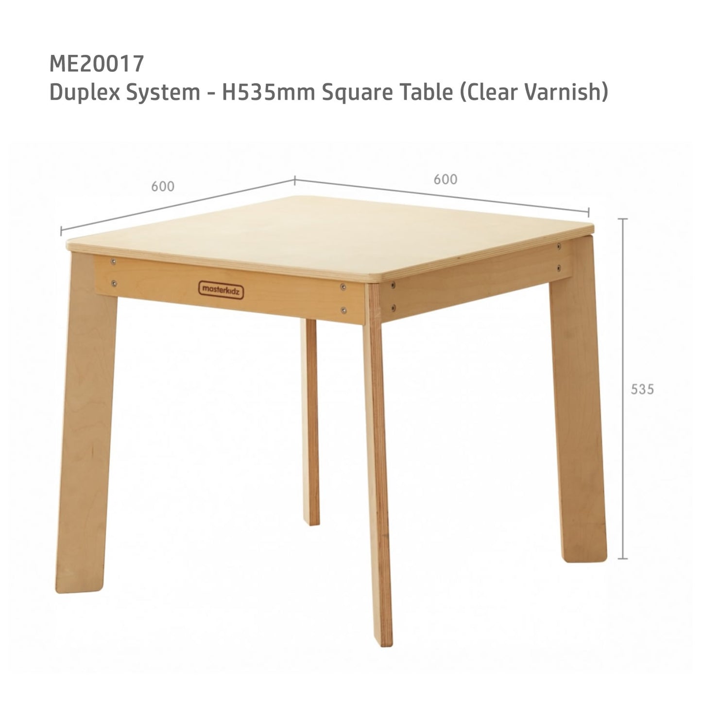 Masterkidz Duplex Tables & Chairs Wooden 樂學木製桌椅系列