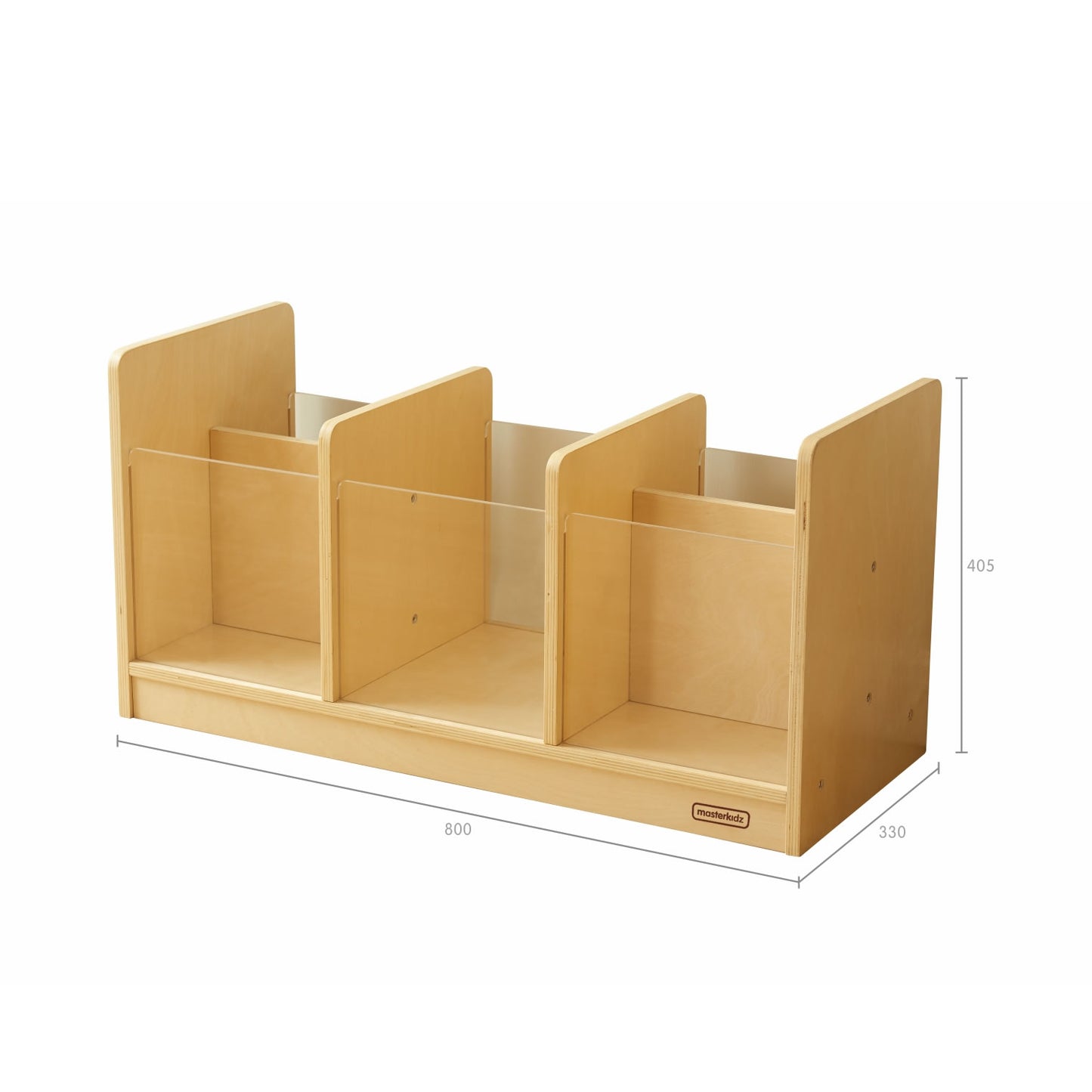 ME24558 Masterkidz 800L Toddlers Transparent Storage Shelf 800L 幼兒5格透視收納櫃