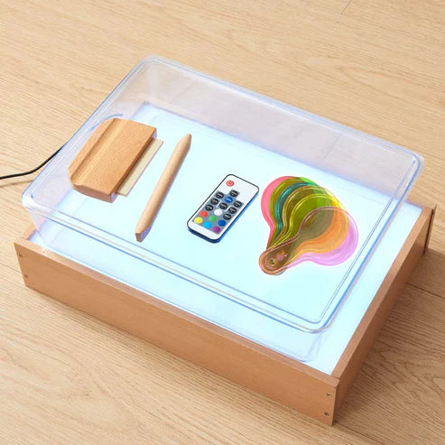 Masterkidz Colour Changing Light Box with Remote Control 可調色學習遊戲燈箱 (含遙控)