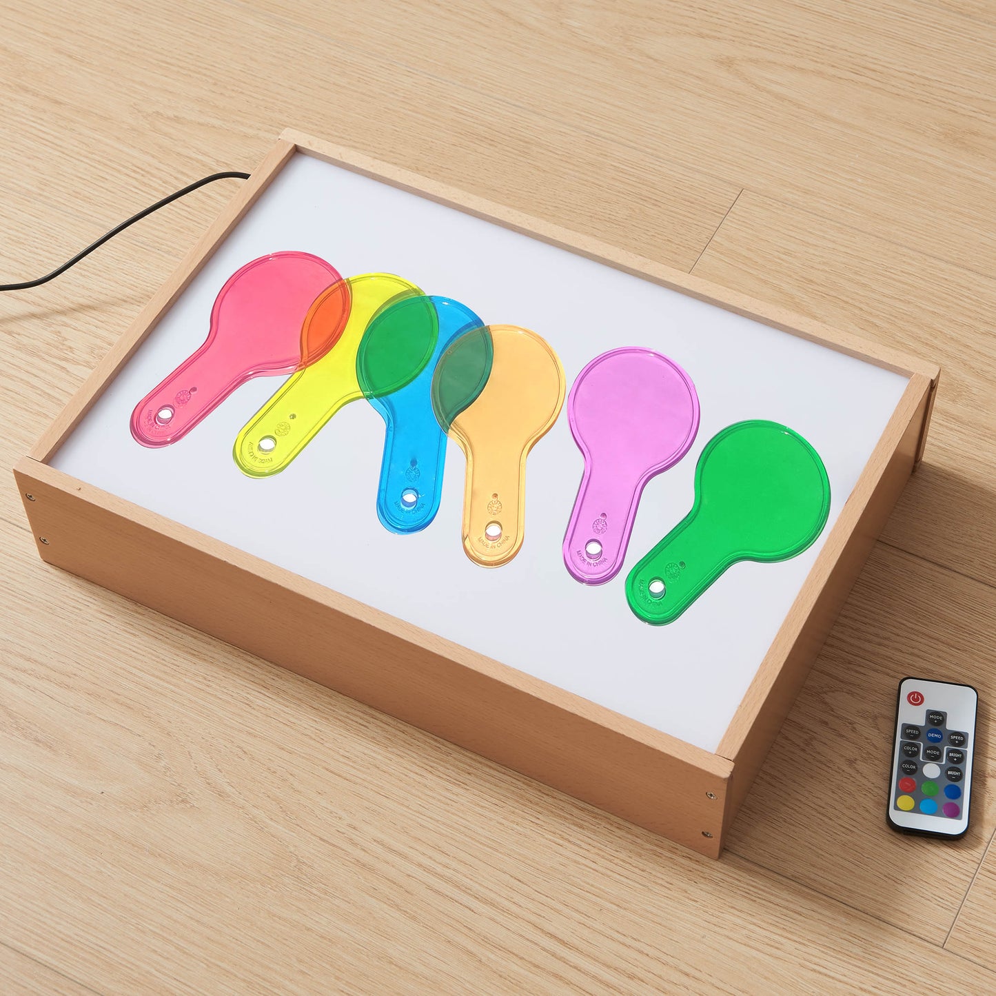 Masterkidz Colour Changing Light Box with Remote Control 可調色學習遊戲燈箱 (含遙控)