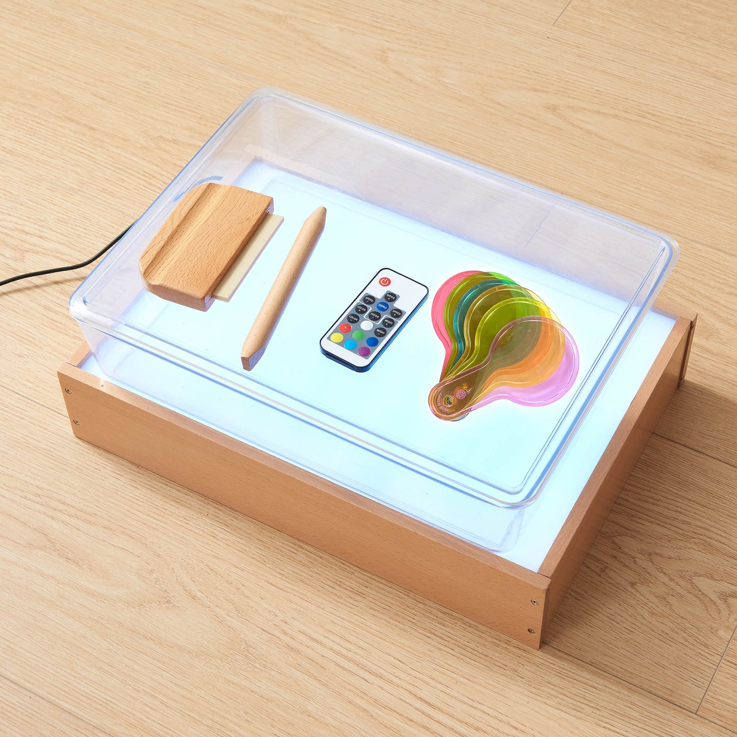 Masterkidz Colour Changing Light Box with Remote Control 可調色學習遊戲燈箱 (含遙控)