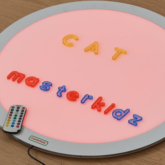 Masterkidz 52 Piece Translucent Alphabets CapLower Case 半透大寫與小寫字母片52件套