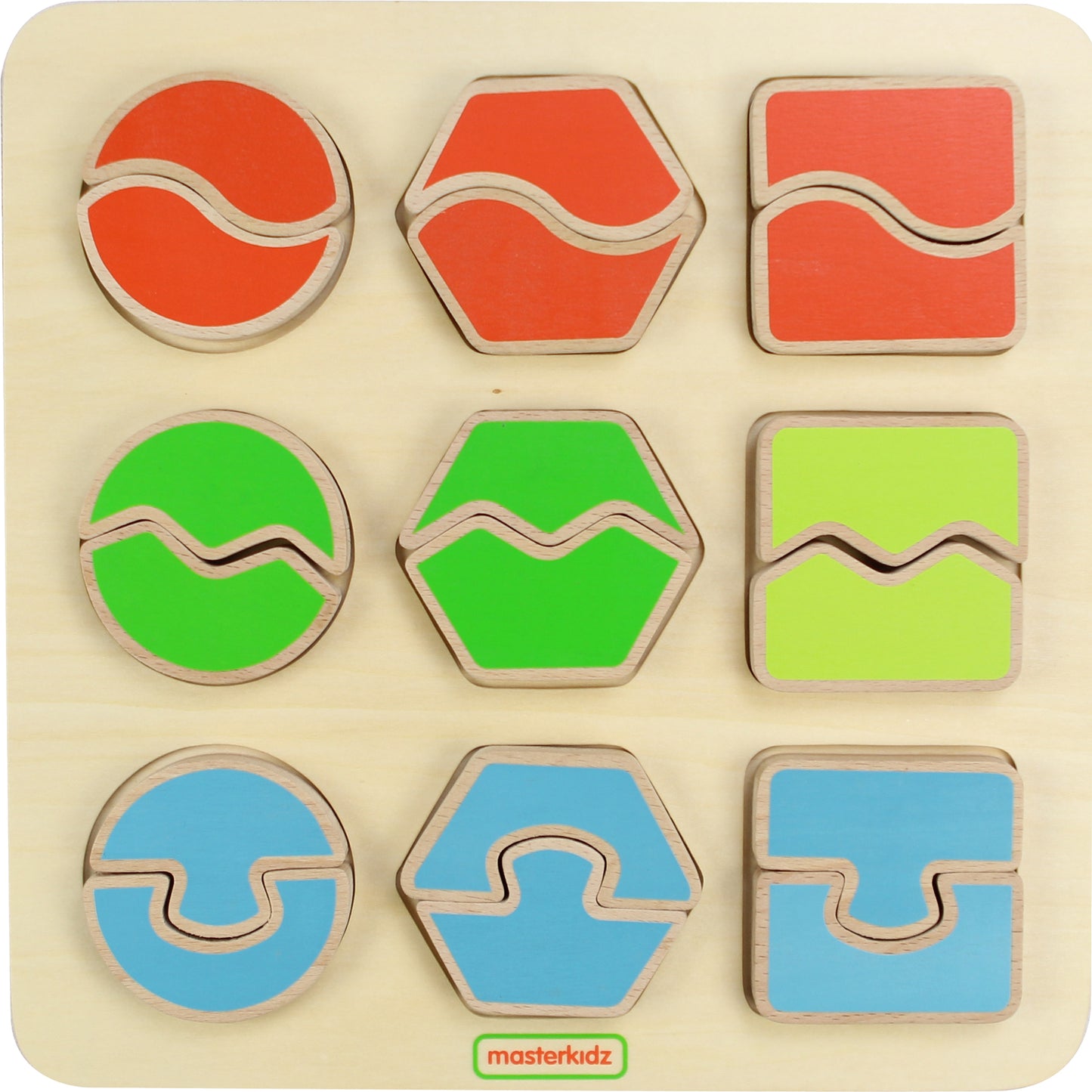 Masterkidz Shape Matching Puzzle 形狀拼接學習板