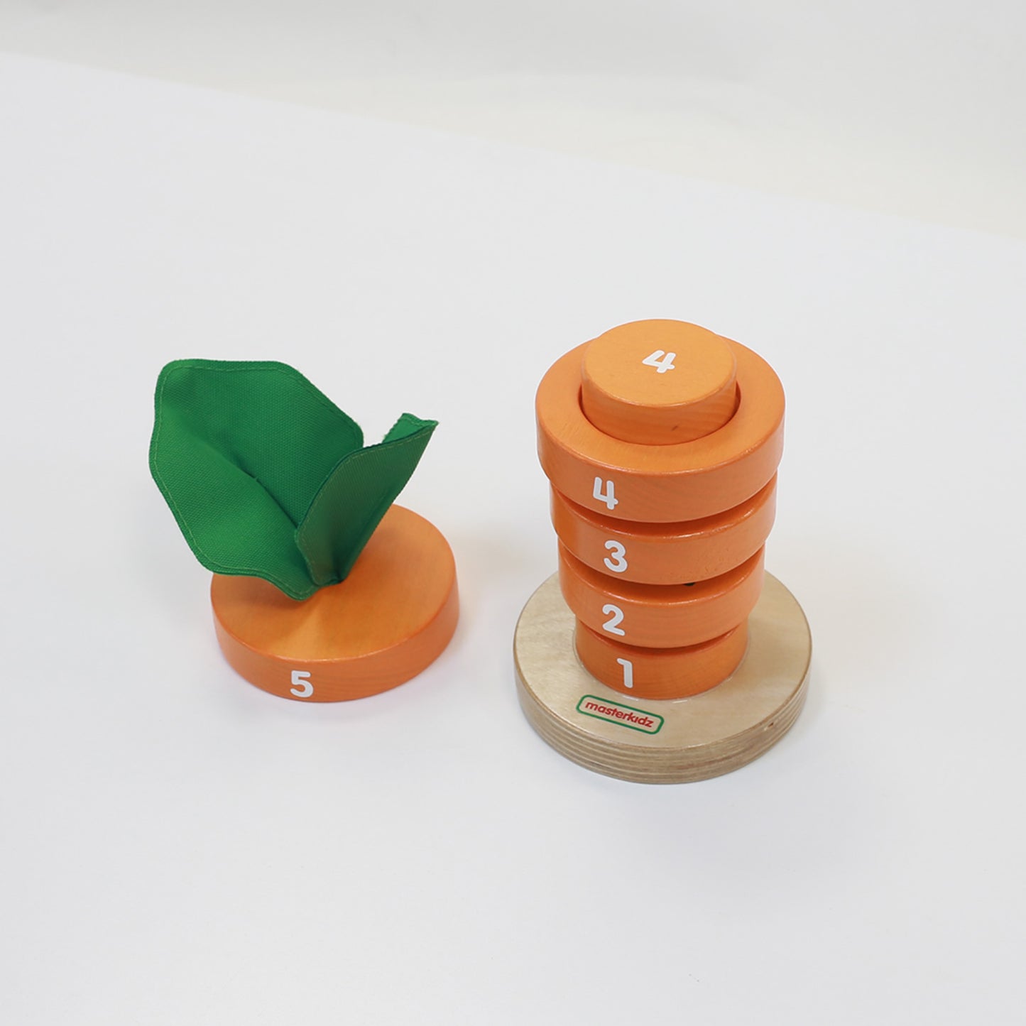 Masterkidz Wooden Stacking Healthy Carrot 疊高高健康蘿蔔