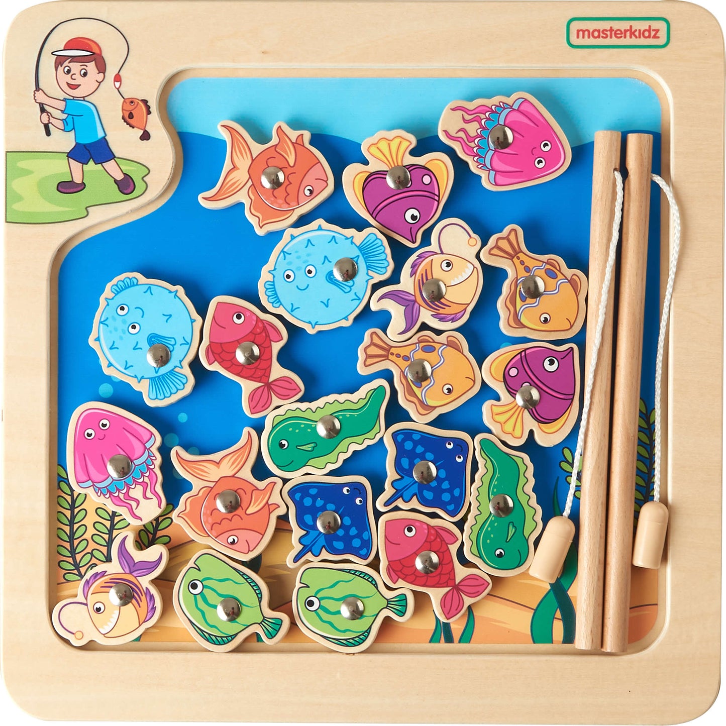 Masterkidz Fishing Game Handy Learning Board 釣魚遊戲 小型學習板