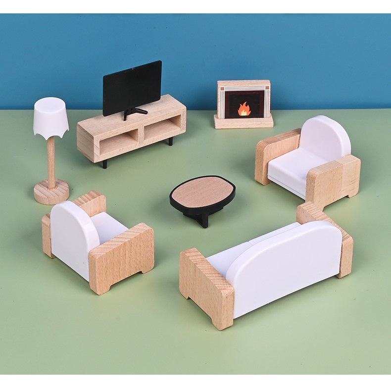 Dollhouse Furniture Set - Nordic Style 娃娃屋北歐風迷你家具套裝