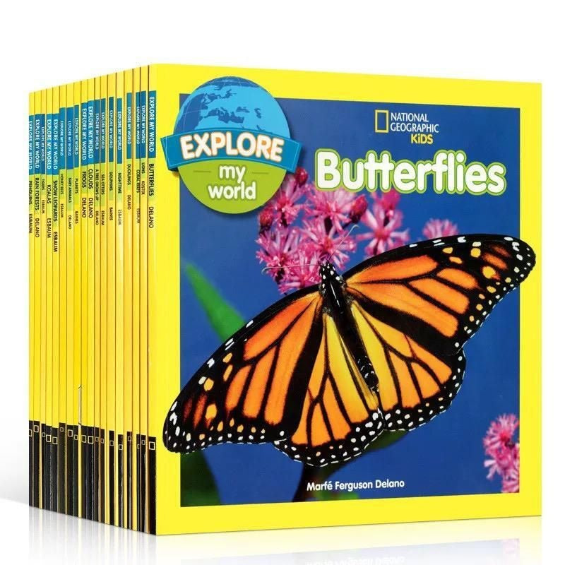 National Geographic Kids: Explore My World 18 Books Set 國家地理：探索我的世界兒童百科書18本套裝