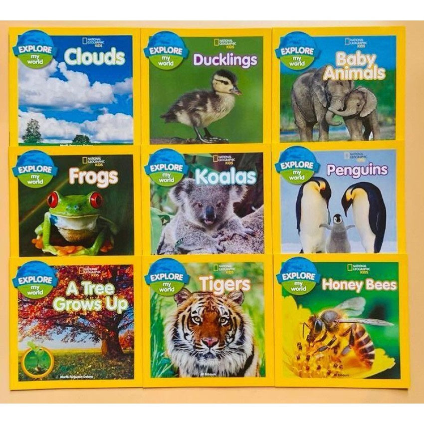 National Geographic Kids: Explore My World 18 Books Set 國家地理：探索我的世界兒童百科書18本套裝