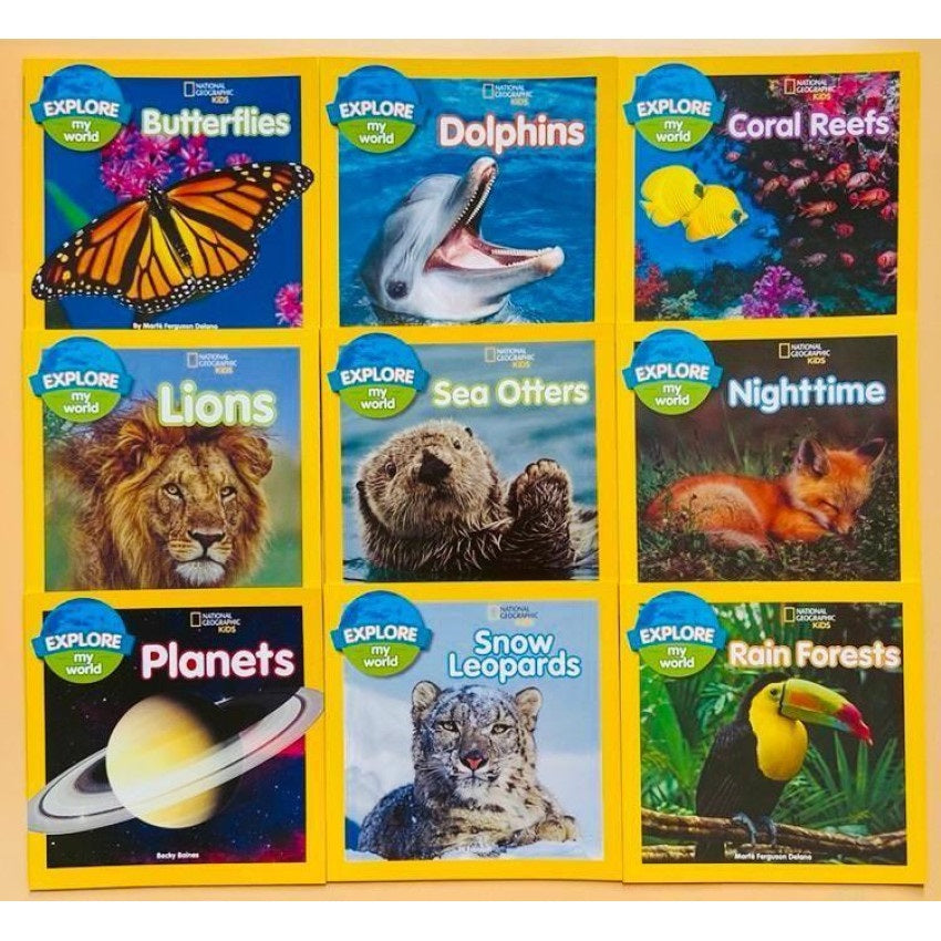 National Geographic Kids: Explore My World 18 Books Set 國家地理：探索我的世界兒童百科書18本套裝