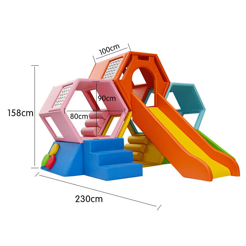 Softy Play Climb & Slide Honeycomb 5B Set 軟質體能設備 攀爬滑動蜂巢 5B 套裝