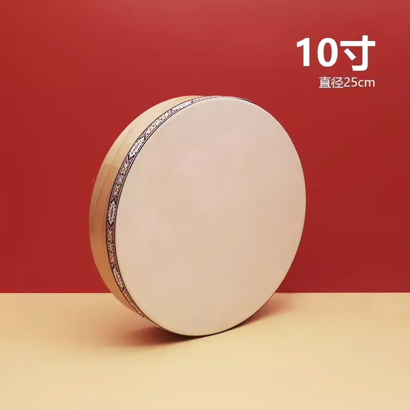 Beechwood Hand Held Tambourine Drum 櫸木手持鈴鼓