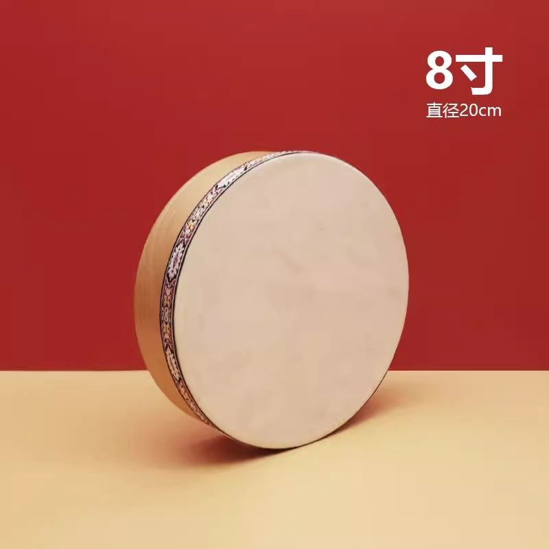 Beechwood Hand Held Tambourine Drum 櫸木手持鈴鼓