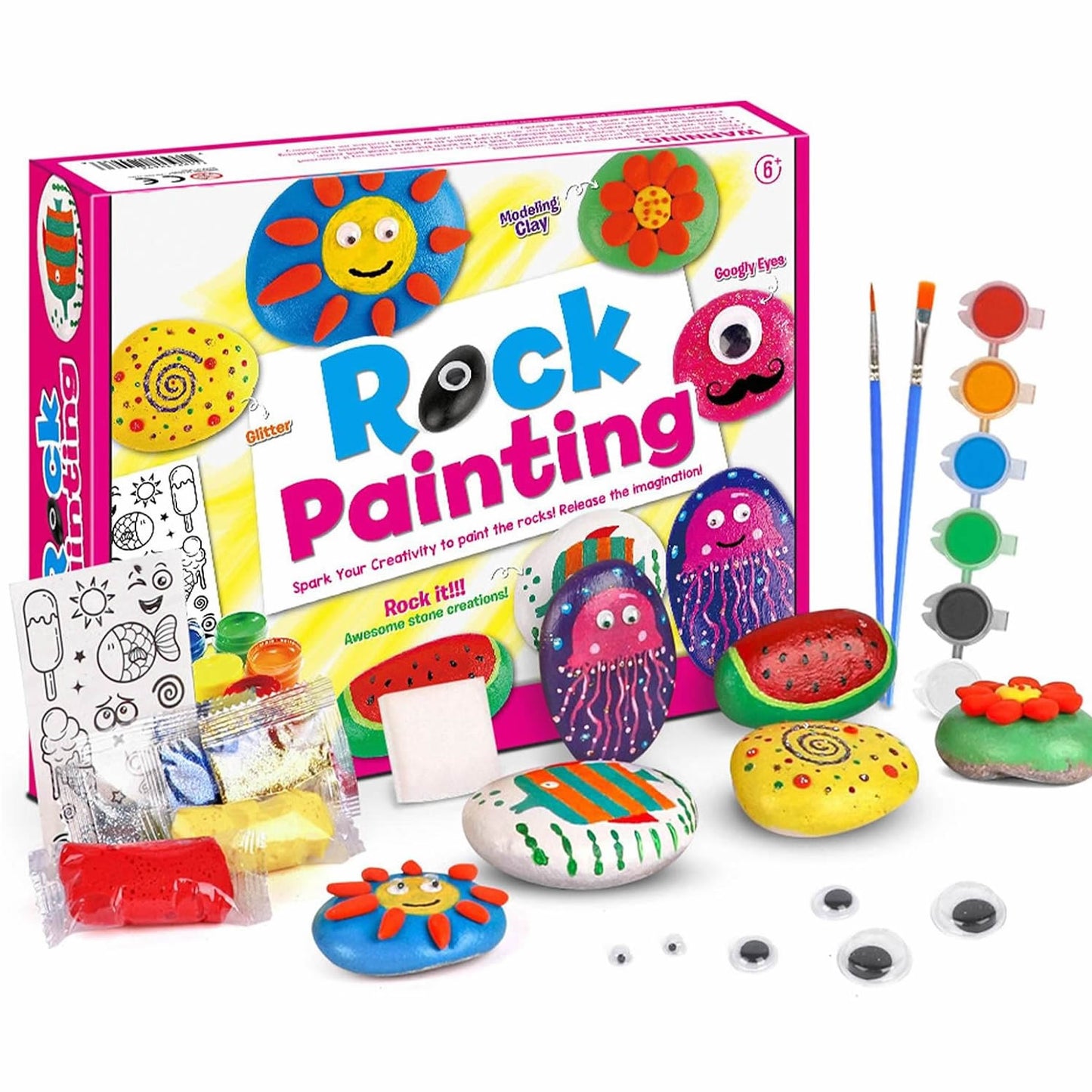 Rock Painting Activity Set 石頭彩繪藝術套裝