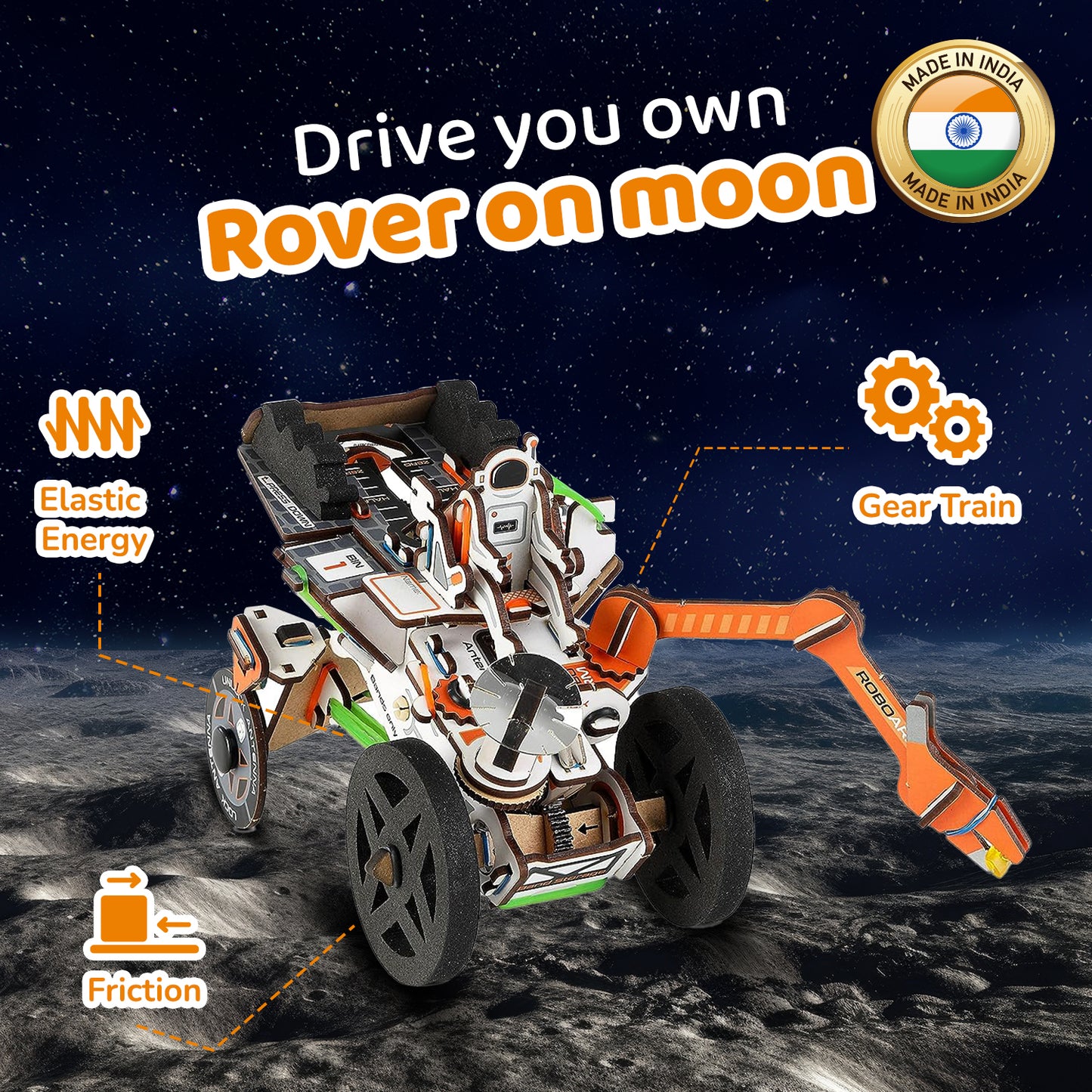 Smartivity Space Mission Rover 太空探索四驅車