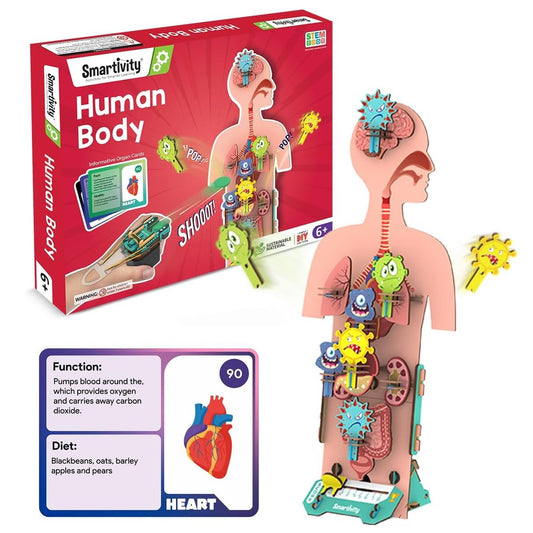 Smartivity Human Body - Germ Buster Shooting Game 人體構造教具 - 打敗細菌射擊遊戲