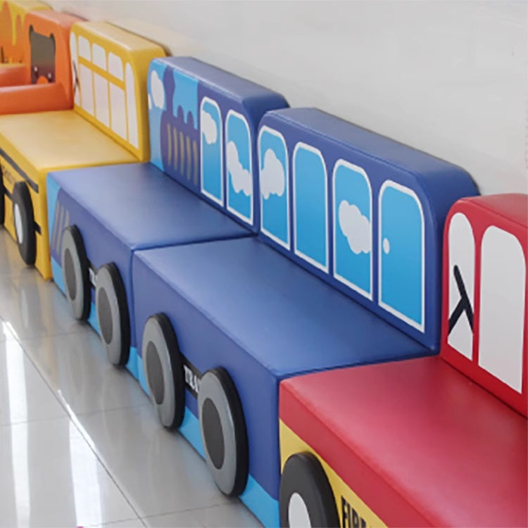 Corner Play Soft Foam Bench - Transportation 玩樂空間軟體長椅 - 交通工具