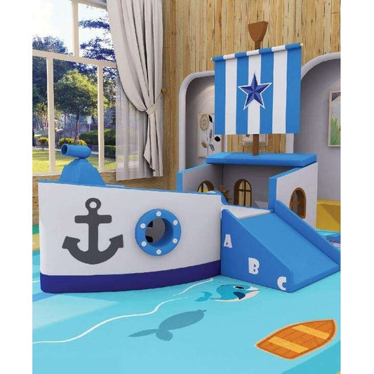 Grampus Soft Foam Playhouse Sailing Boat 軟體遊戲屋 - 冒險家帆船