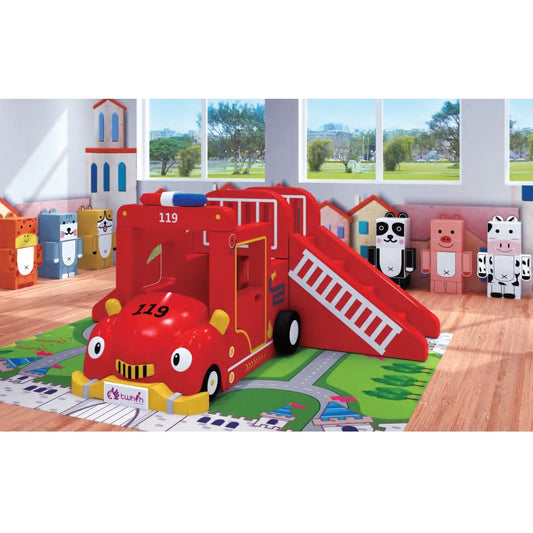 Grampus Soft Foam Playhouse Fire Truck 軟體遊戲屋 - 消防車