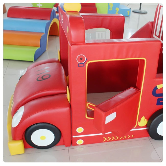 Grampus Soft Foam Playhouse Fire Truck 軟體遊戲屋 - 消防車