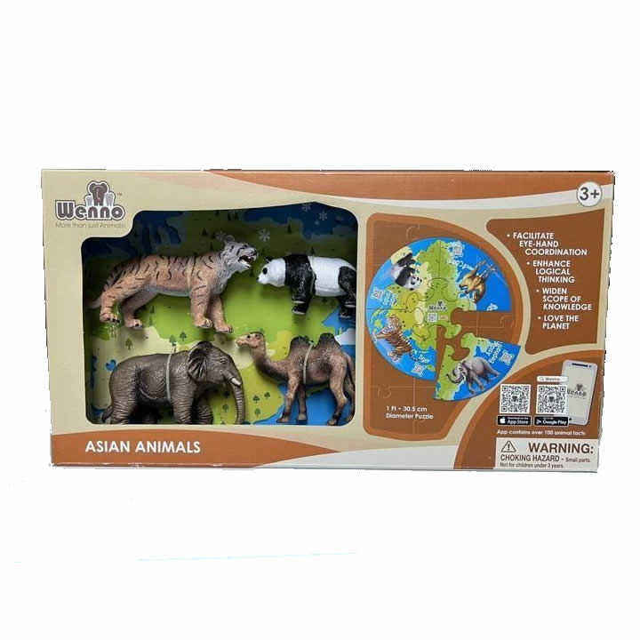 Wenno Asian Animals Playset