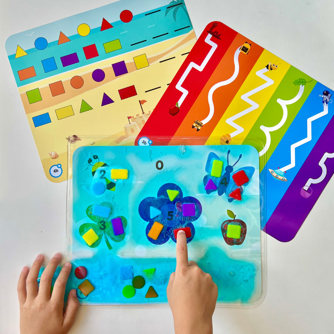 Hand2Mind Colors & Shapes Sensory Pad 顏色和形狀感官遊戲墊