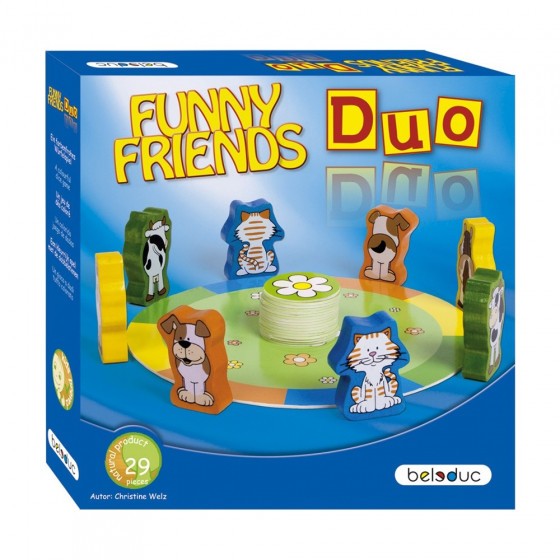 Beleduc Funny Friends Duo Colour Matching Game 動物對對碰 顏色配對遊戲