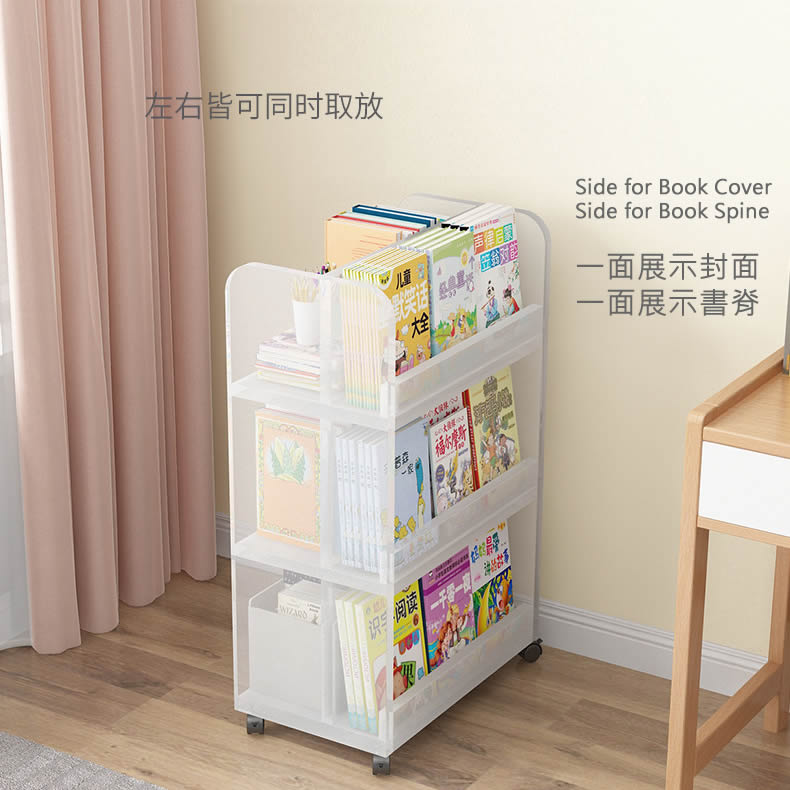 Kindermatic Double-Sided Mobile Book Display Bookshelf 雙面移動圖書展示書架