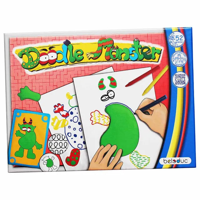 Beleduc Doodle Monster Drawing Set 創作小怪 自學繪圖訓練套裝