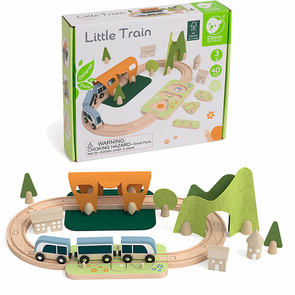 Little Train Set of 40件小火車組