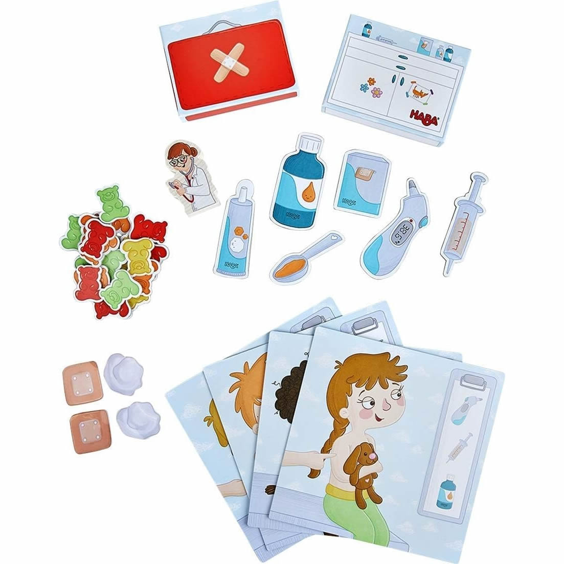 HABA My First Games - At the Doctor's Instructive Matching Game 看醫生情景配對遊戲