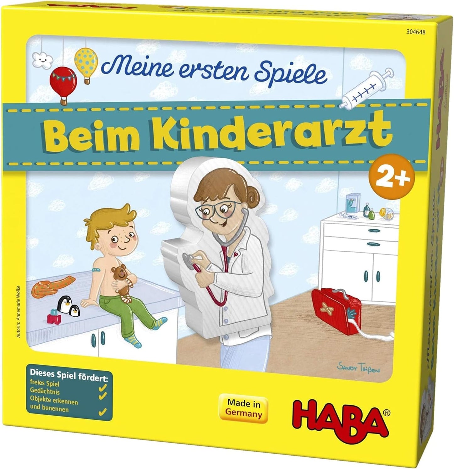 HABA My First Games - At the Doctor's Instructive Matching Game 看醫生情景配對遊戲