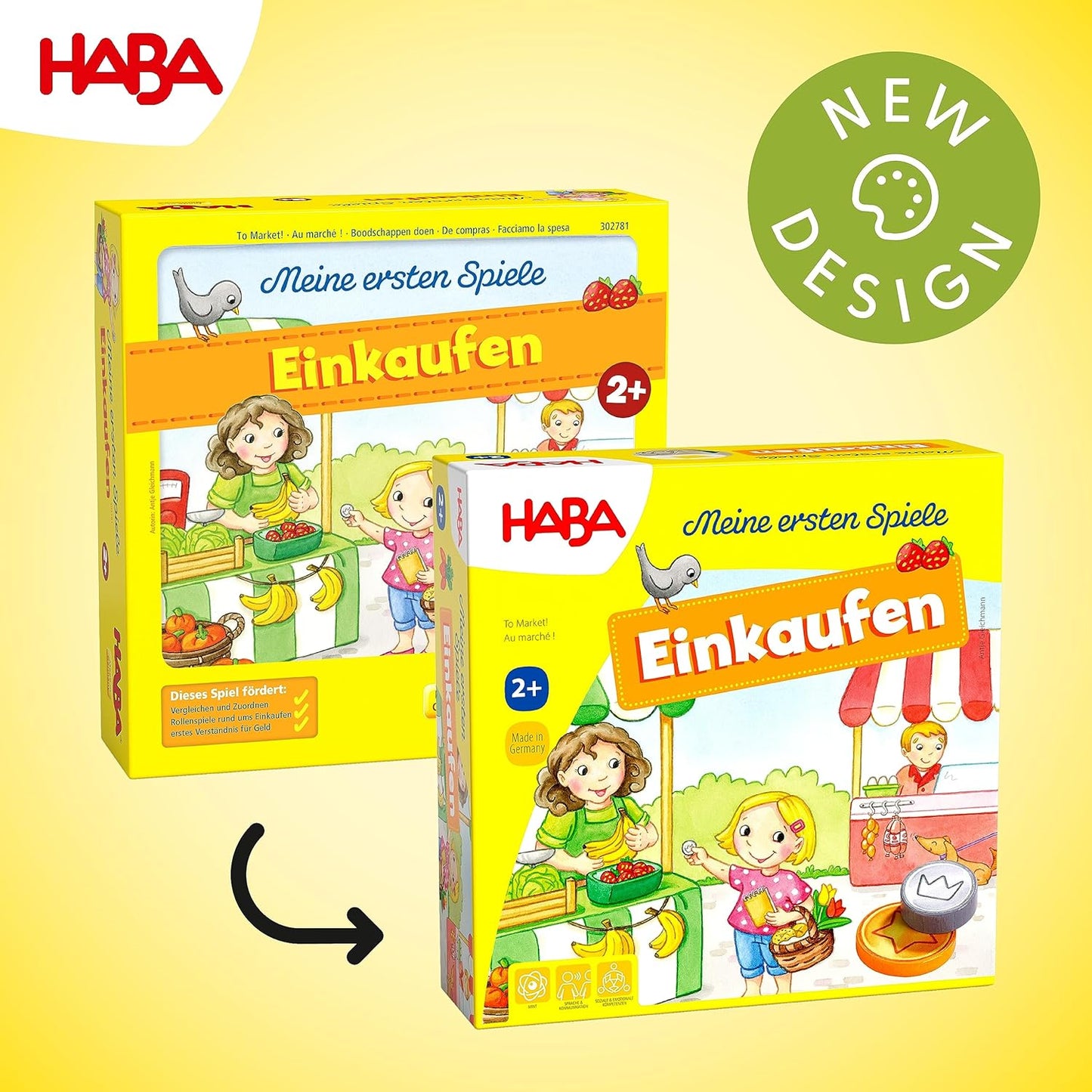 Haba 302781 My Very First Game - To Market! 市場購物! 幼兒桌上遊戲