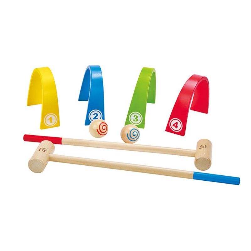 Hape E4302 Color Croquet 彩色槌球