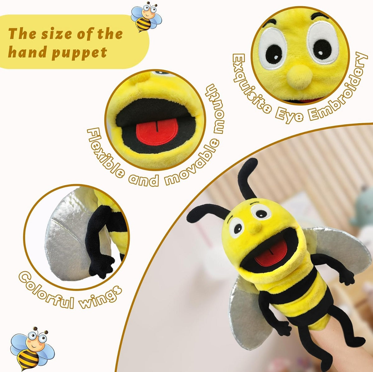 Insect Hand Puppets 昆蟲手偶