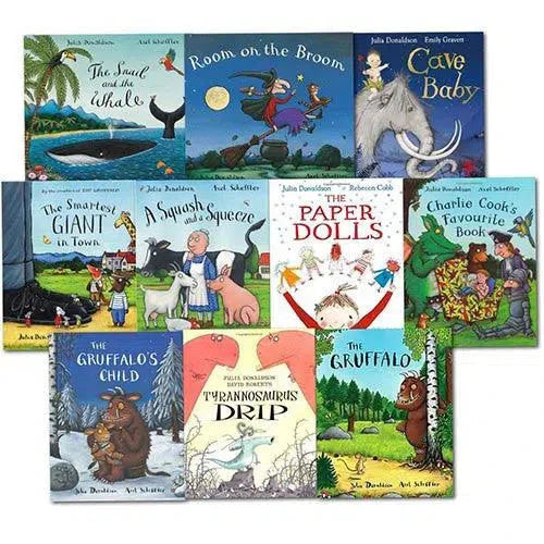 Julia Donaldson Story Collection 10 Books Set