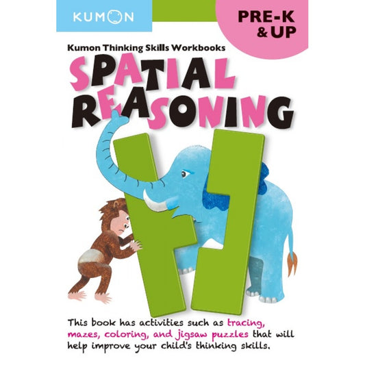 Kumon Thinking Skills Spatial Reasoning Workbooks Pre-K & Up 思維技能邏輯練習冊 學齡前+