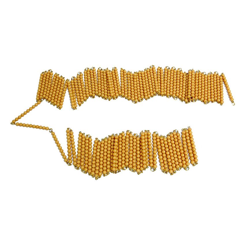 Kindermatic Montessori Golden Bead Chains of 1000 蒙特梭利 1000串珠鏈