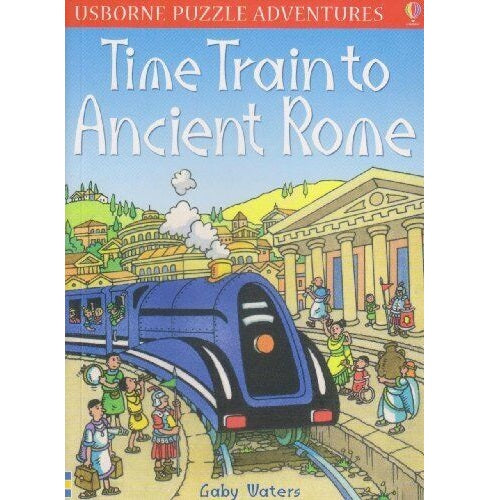 Usborne Puzzle Adventures Time Train to Ancient Rome