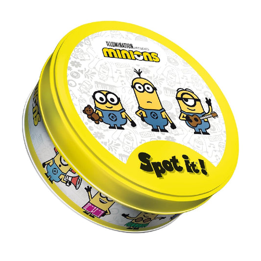 Spot it! DOBBLE Minions Speed and Observation Game 嗒寶 迷你兵團 觀察及反應遊戲